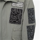 Flagstuff Men's M-65 Custom Jacket in Grey