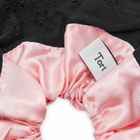 Tort Women's Lola Scrunchie in Rose Silk
