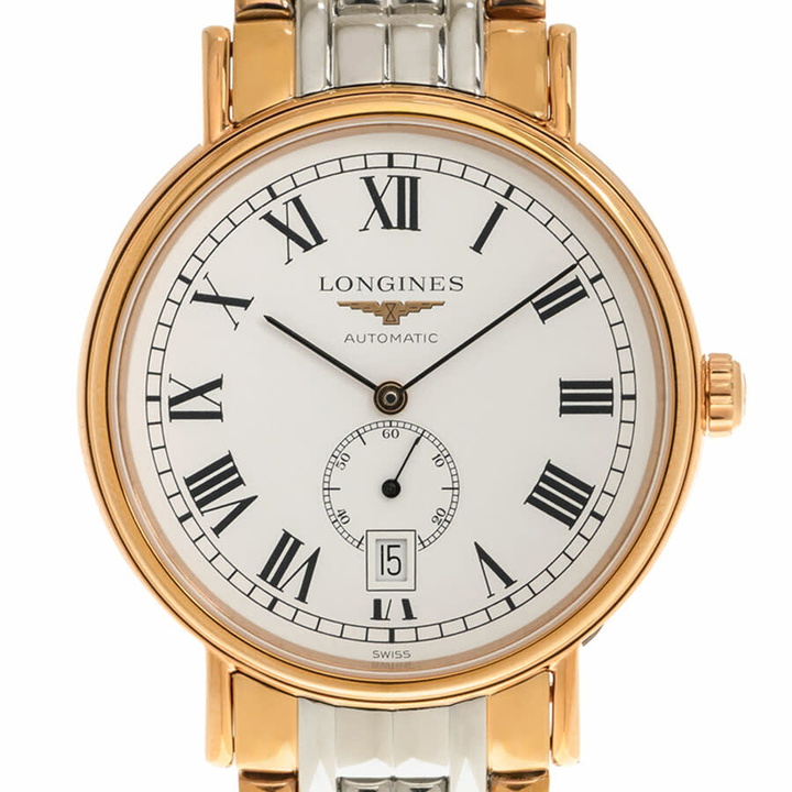 Photo: Longines Presence Automatic White Dial Mens Watch L4.905.1.11.7