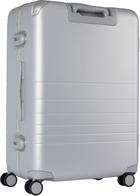 Monos Silver Hybrid Check-In Medium Suitcase