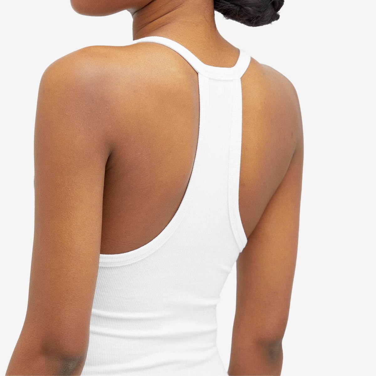 Joah Brown Women's Racerback Tank Vest Top in White