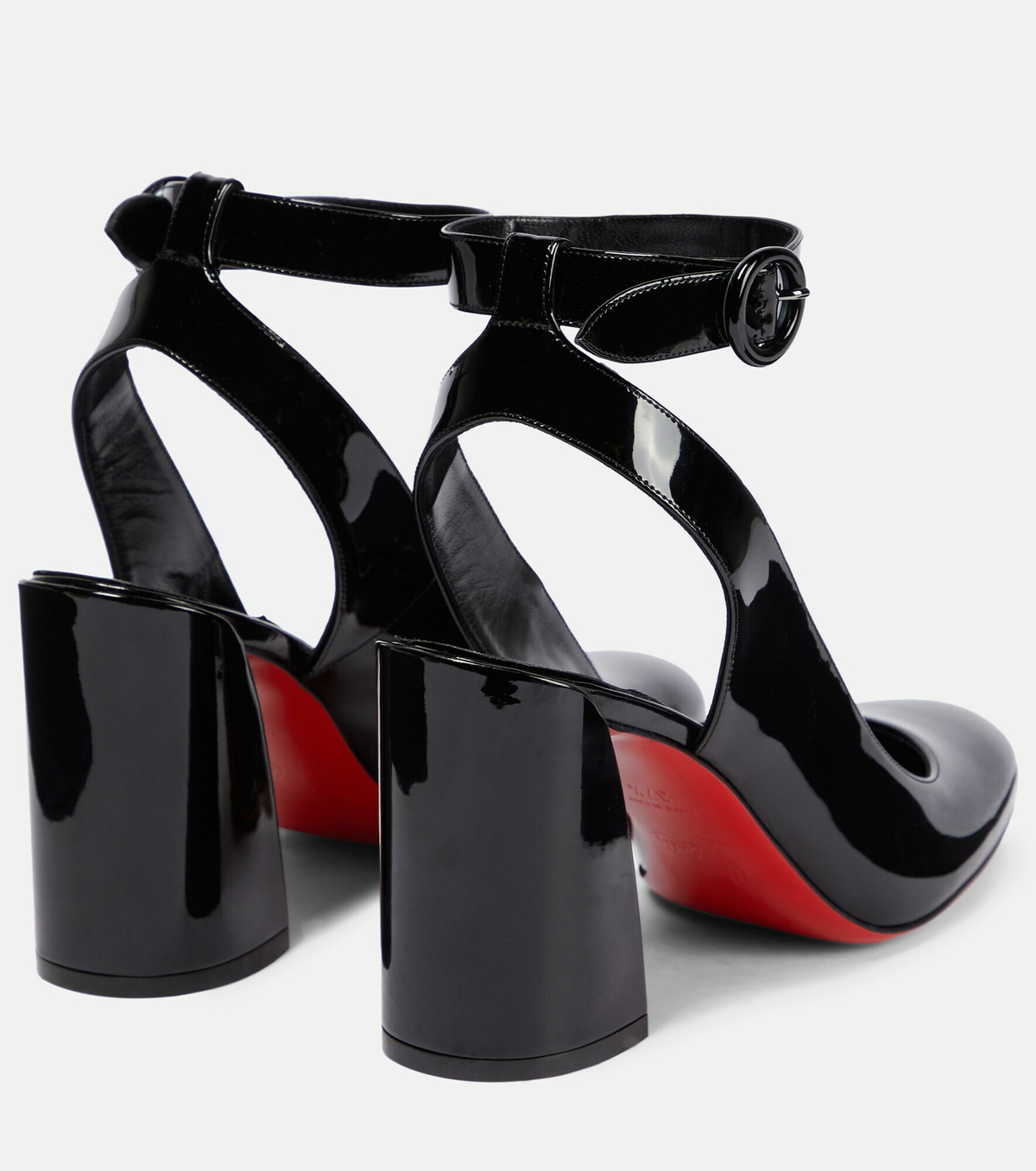 Christian Louboutin - Miss Sab slingback leather pumps Christian Louboutin - Miss Sab slingback leather pumps