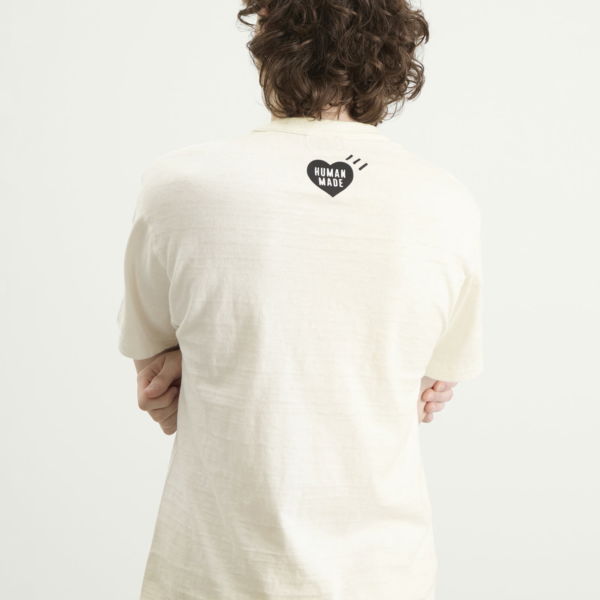 HUMAN MADE Tシャツ ホワイト ダック刺繍　新品 Human Made Men's Duck Head T-Shirt in White Human Made