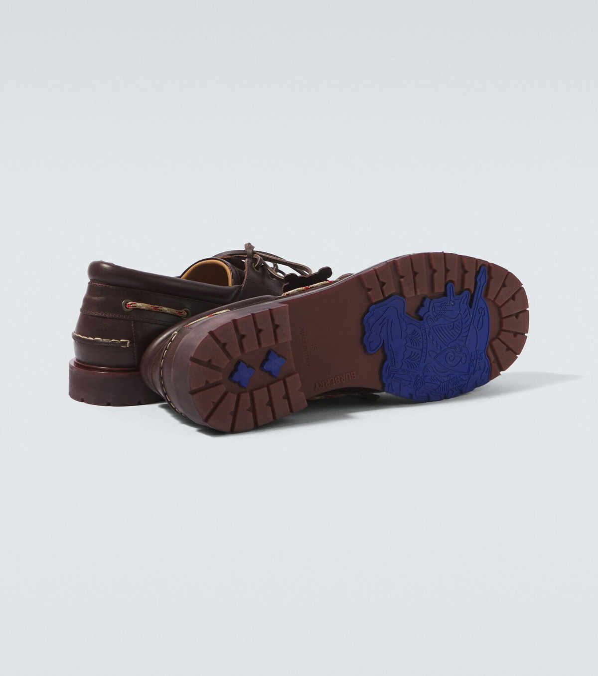 Burberry Leather boat shoes