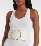 Alaïa Ring leather belt