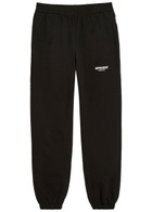 Represent Owners Club Logo-print Cotton Sweatpants Black