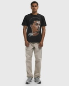 Mitchell & Ness NBPA REAL BIG FACE TEE PLAYERS ASSOC VICTOR WEMBANYAMA Black Mens Shortsleefe