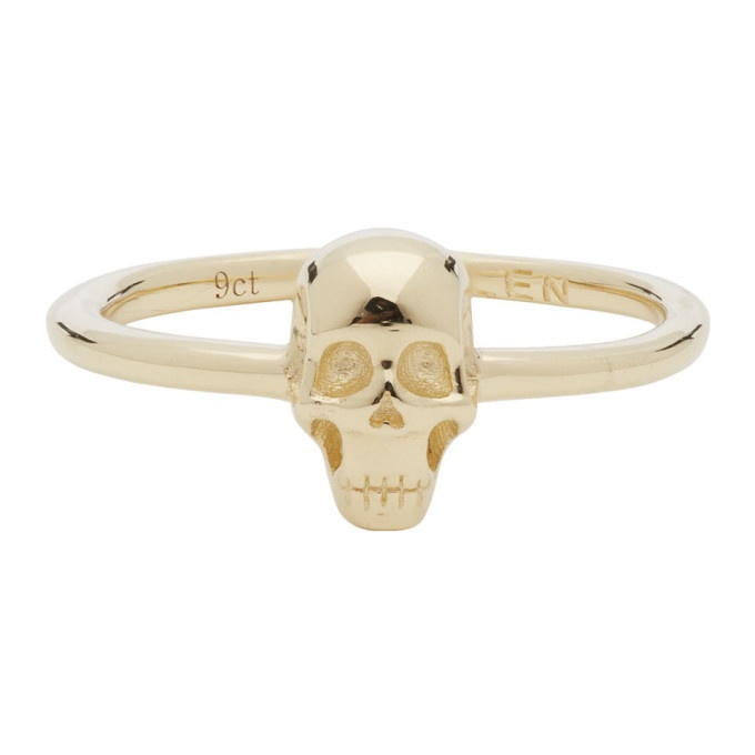 Photo: Stolen Girlfriends Club Gold Baby Skull Ring