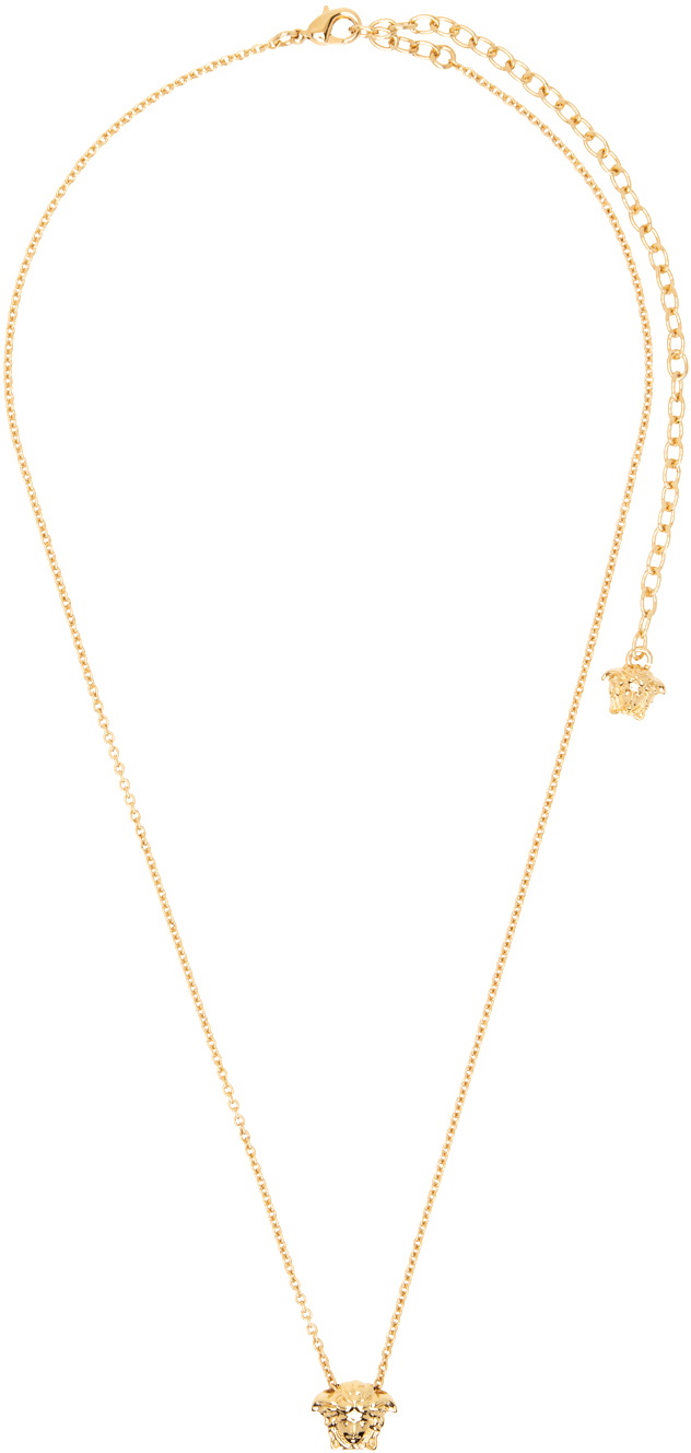 Versace Gold Medusa Crystal Ball Necklace Versace