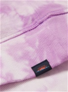 Faherty - Tie-Dyed Cotton-Jersey Hoodie - Purple