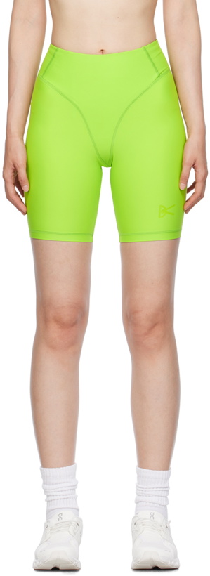 Photo: District Vision Green Pocketed Shorts