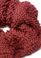 Hunza G Seersucker Scrunchie - Rose - One Size
