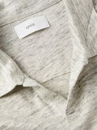 Onia - Linen Polo Shirt - Gray