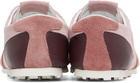 Marni Pink Leather & Suede Sneakers