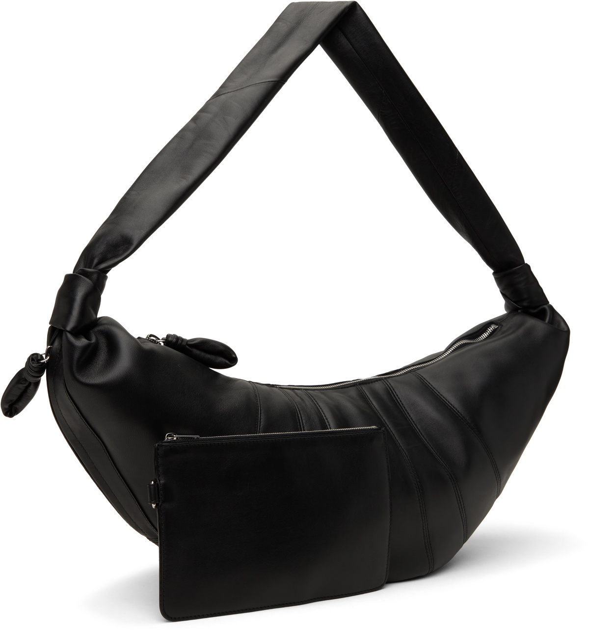 【関税込み】LEMAIRE ブラック スモール Croissant バッグ Black Small Croissant Bag | LEMAIRE