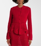 Erdem Crochet cotton cardigan