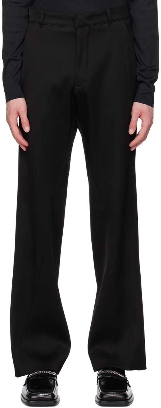 Bianca Saunders Black Benz Trousers