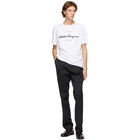 Salvatore Ferragamo White Logo T-Shirt