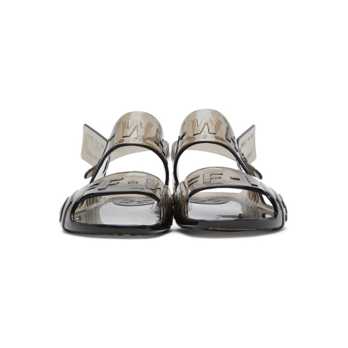 Off white cheap jelly sandals