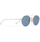Thom Browne - Round-Frame Gold-Tone Sunglasses - Men - Gold