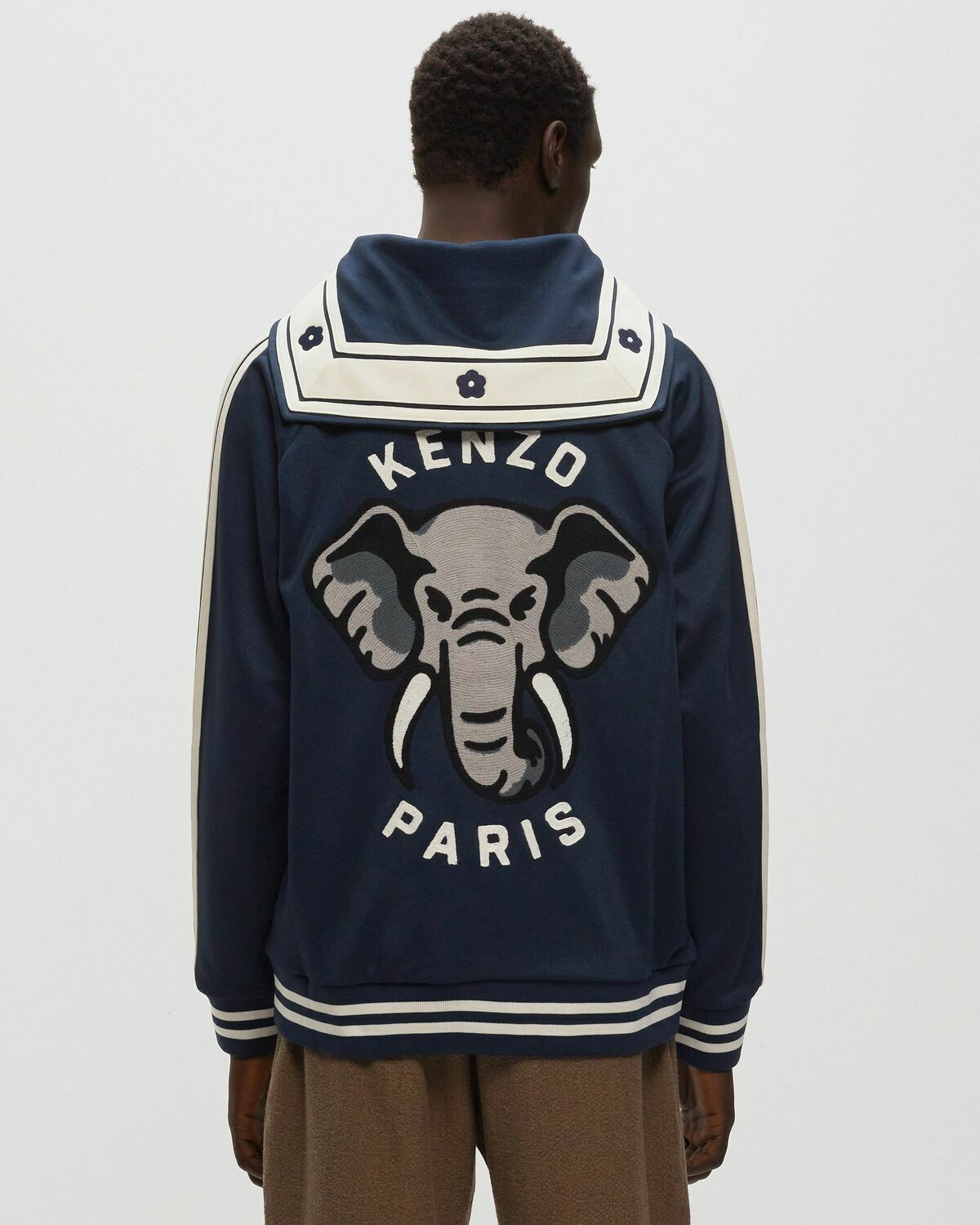 Kenzo Seasonal Track Jacket Blue Track Jackets Kenzo