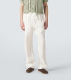 Frescobol Carioca Luan linen-blend straight pants
