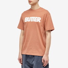 Butter Goods Men's Rounded Logo T-Shirt in Washed Wood