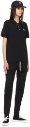 Maison Kitsuné Black Chillax Fox Lounge Pants