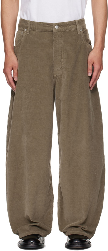 Photo: Studio Nicholson Taupe Paulo Trousers