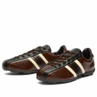Adidas Y3 x Wales Bonner Field Lizzard Sneaker in Cream White/Dark Brown/Lush Blue