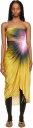 FAL-ASH Yellow Signature Maxi Dress