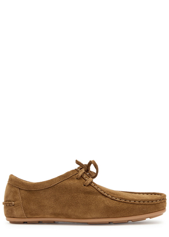 Photo: Bally Cleante Suede Loafers Tan