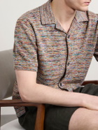 Paul Smith - Camp-Collar Knitted Cotton Shirt - Neutrals