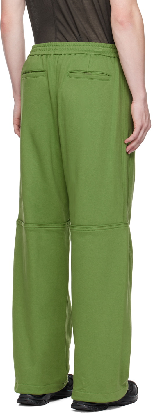 Juun.J Green Cotton Sweatpants