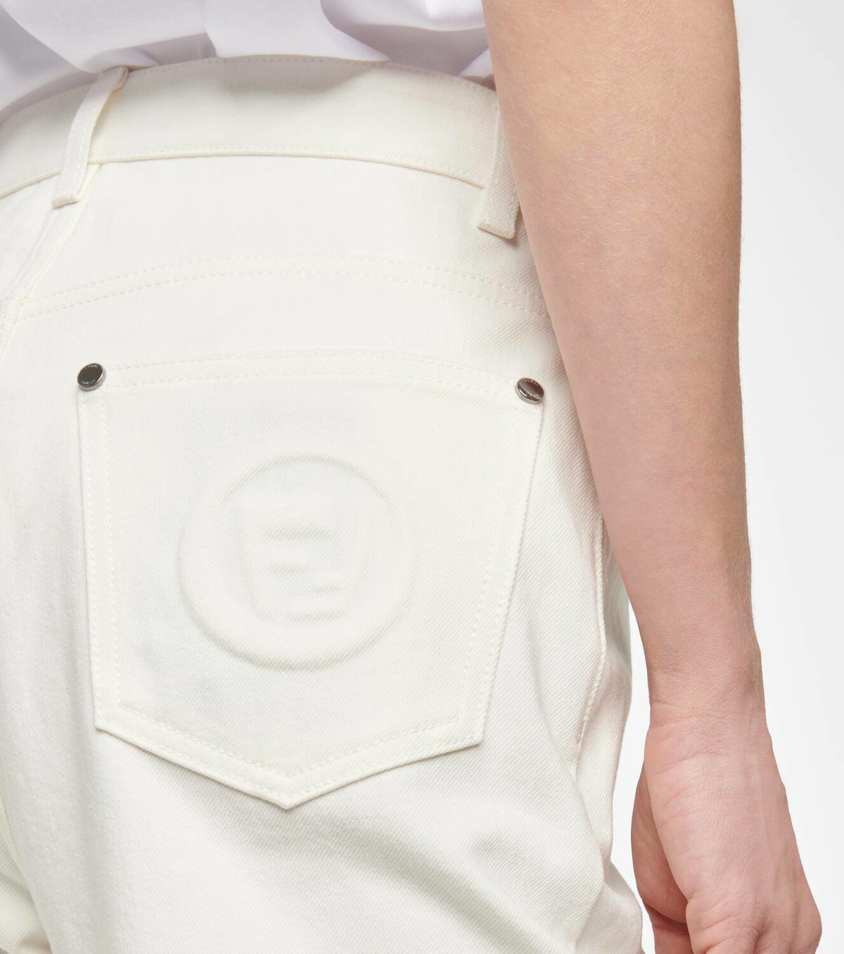 Fendi High-rise slim jeans