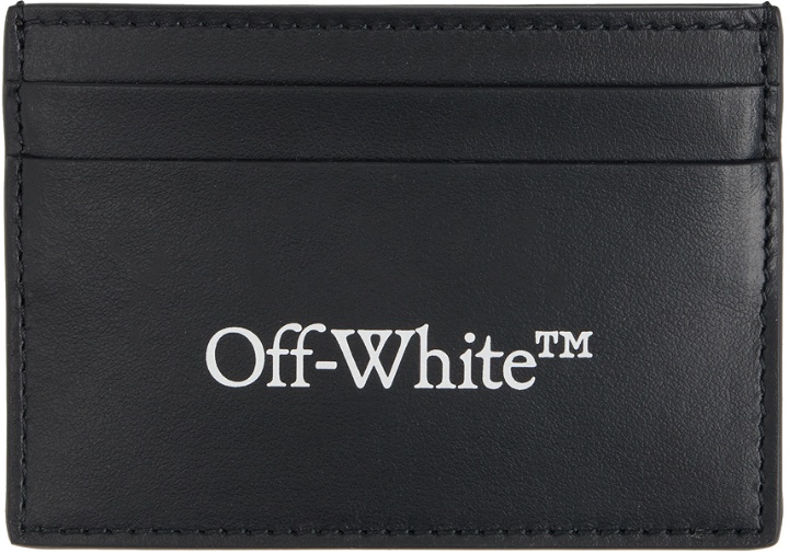 Photo: Off-White Black Bookish Card Holder