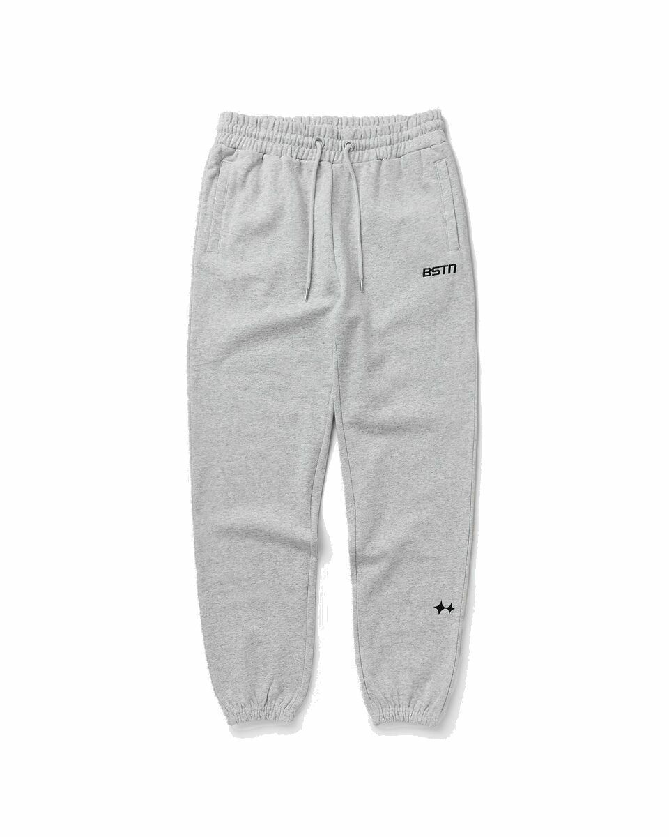 Photo: Bstn Brand Bstn Sweatpants Grey - Mens - Sweatpants