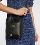 Ferragamo Gancino Mini leather bucket bag