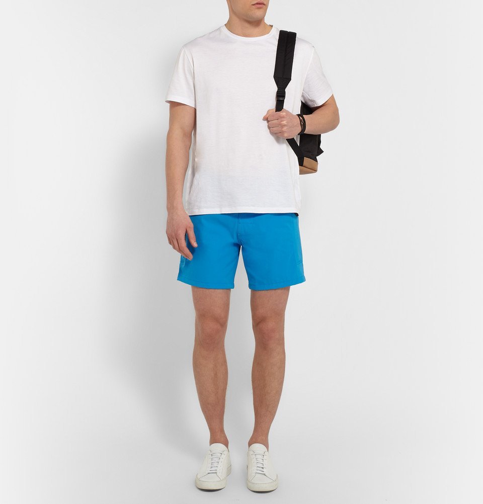 Everest Isles - Mayol Mid-Length Swim Shorts - Men - Blue