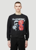 The Salvages - Reconstructed Eraserheads Sweatshirt in Black