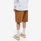 Nike Men's Life Pleated Chino Short in Ale Brown/White