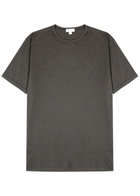 Sunspel Cotton T-shirt Charcoal