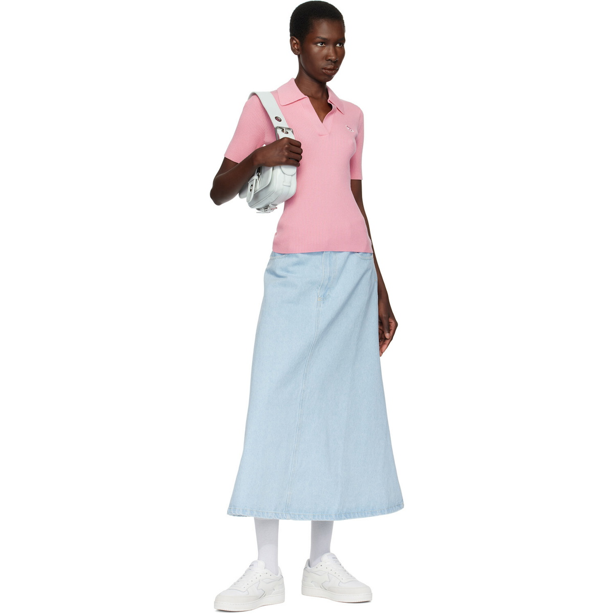 Maison Kitsuné White Chiru Sneakers