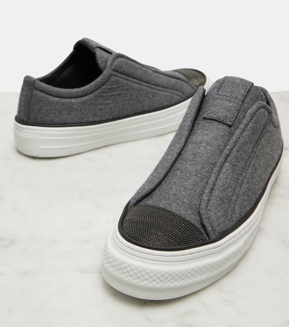 Brunello Cucinelli Low-top slip-on sneakers