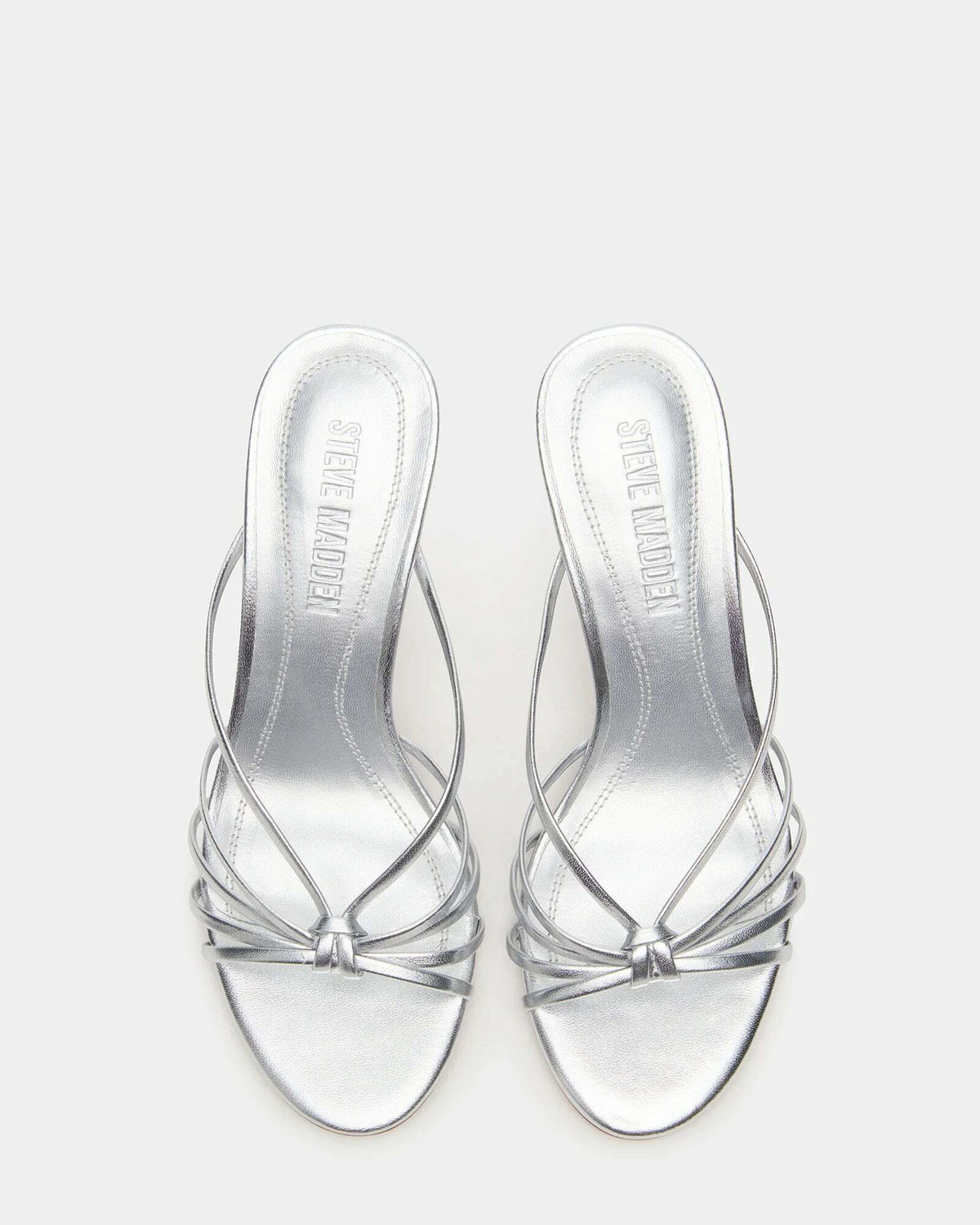 Steve Madden Edna Heels in Silver