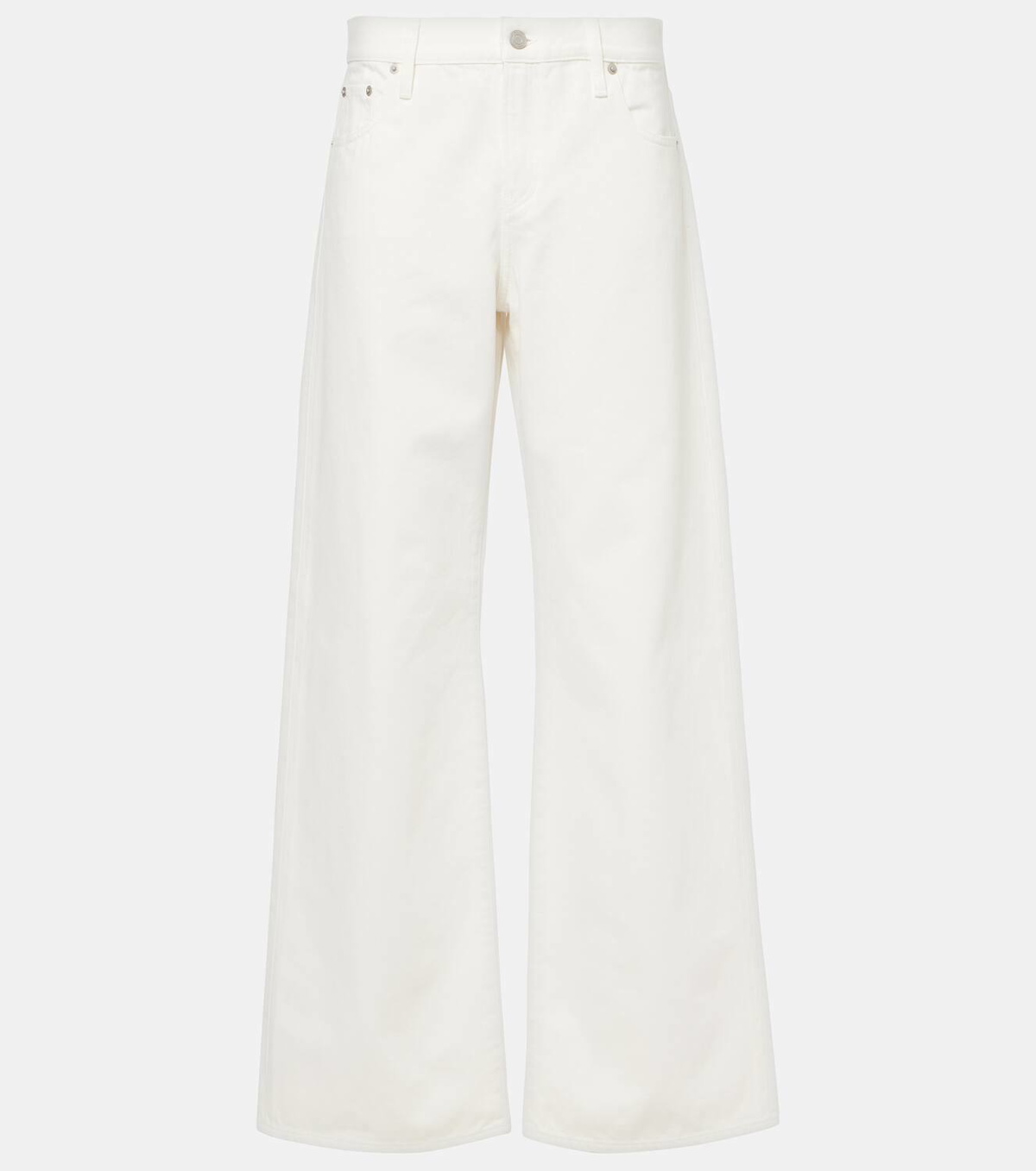 Ralph Lauren Collection Mid-rise wide-leg jeans