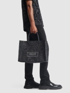 VERSACE - Large Barocco Jacquard Canvas Tote