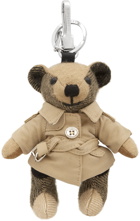 Burberry Beige Vintage Check Thomas Trench Keychain