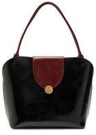 Versace Large Leather Tote bag - Black - One Size