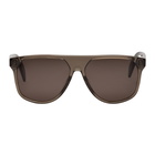 Alexander McQueen Black Ghost Skull Sunglasses